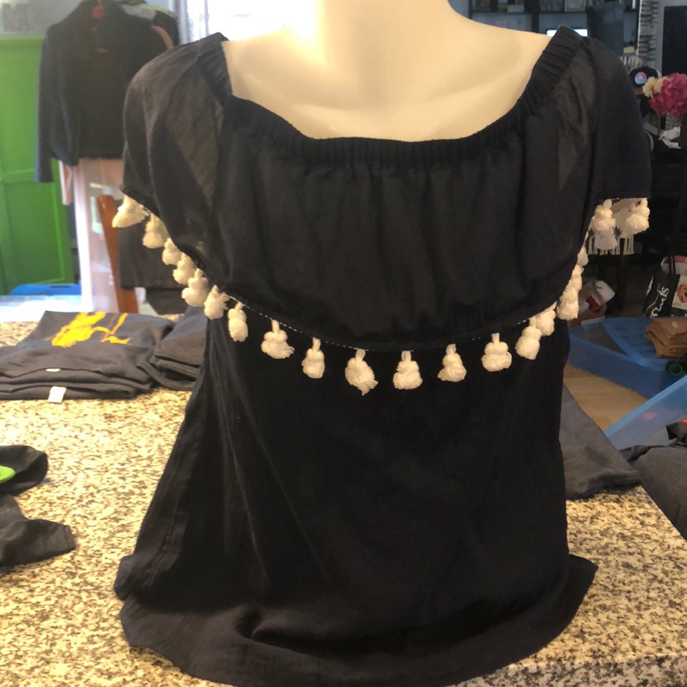 Sail to Sable off the shoulder top